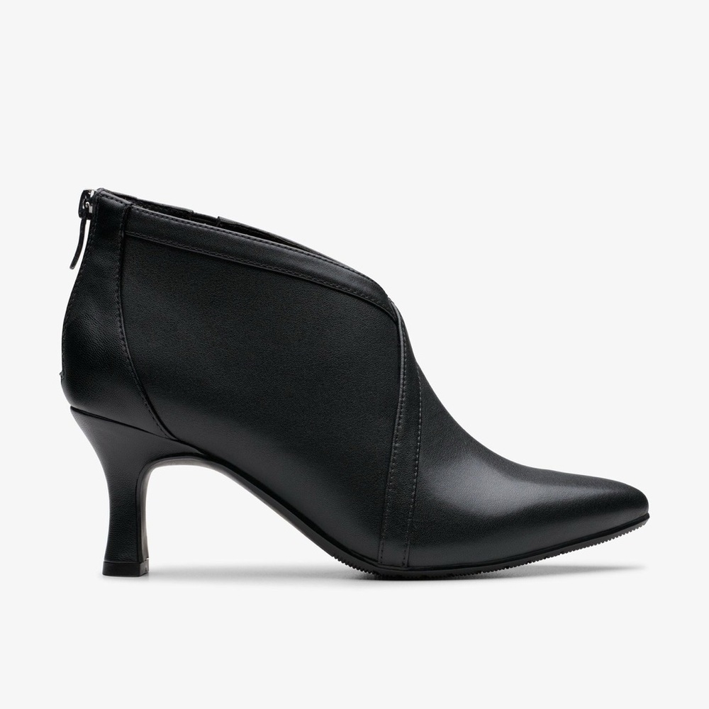 Clarks Women's Kataleyna Sol Black Leather